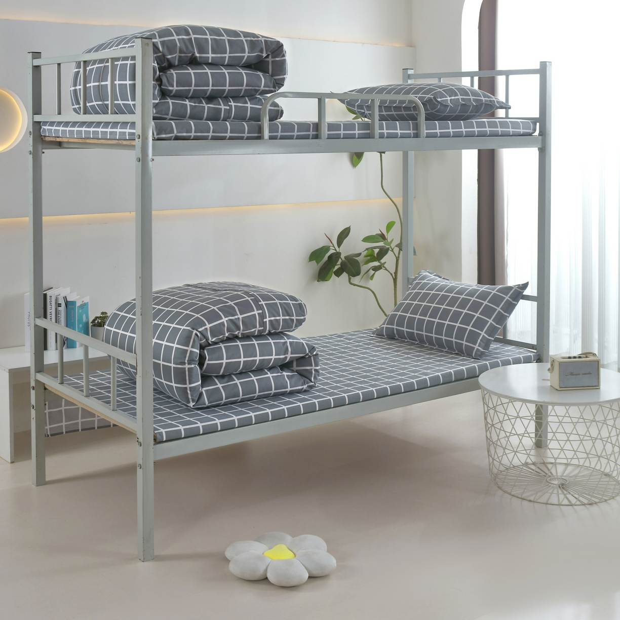 91家纺网 家纺一手货源 找家纺 雅绅阁 2026新款全棉纯棉加厚13372学生三件套多件套 卓越