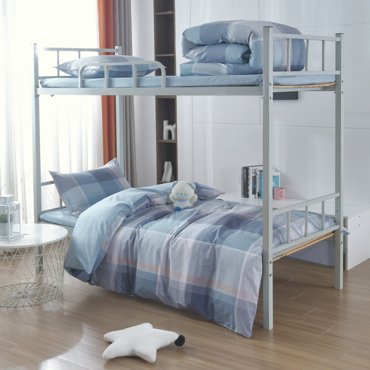 91家纺网 家纺一手货源 找家纺 雅绅阁 13372全棉学生宿舍纯棉三六件套全棉三件套源头工厂常年有货 奔放