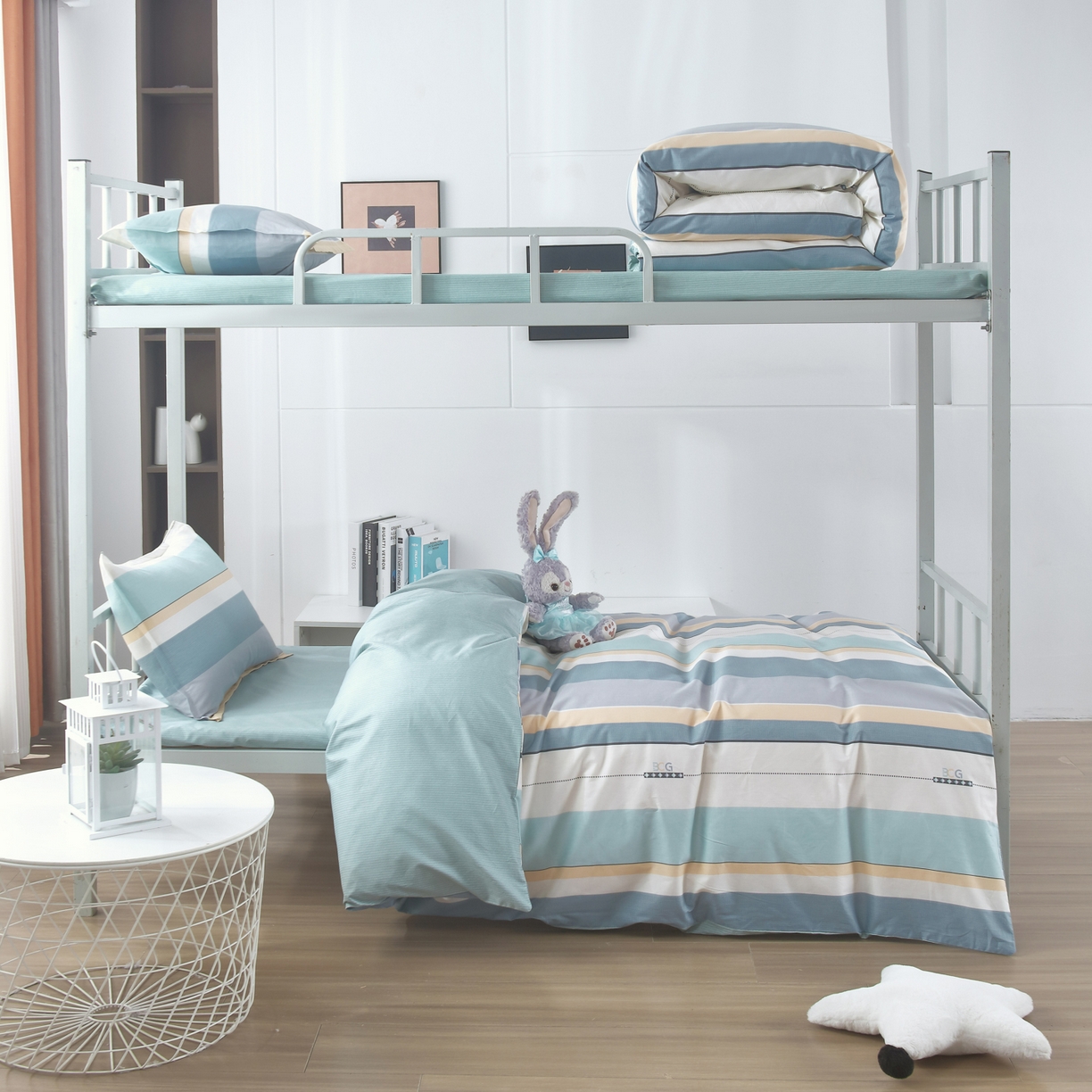 雅绅阁 13372全棉学生宿舍纯棉三六件套全棉三件套源头工厂常年有货 博彩