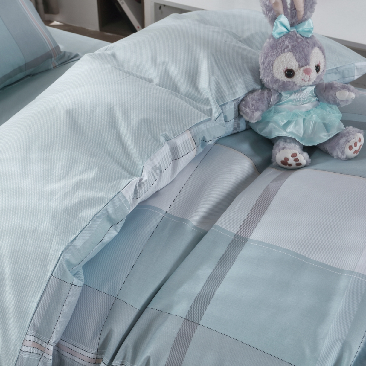 91家纺网 家纺一手货源 找家纺 雅绅阁 13372全棉学生宿舍纯棉三六件套全棉三件套源头工厂常年有货 罗兰