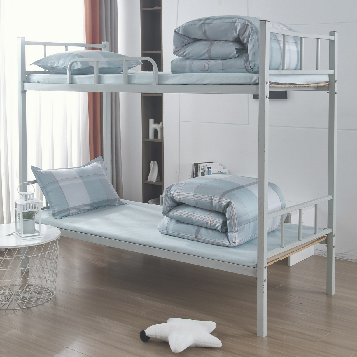 91家纺网 家纺一手货源 找家纺 雅绅阁 13372全棉学生宿舍纯棉三六件套全棉三件套源头工厂常年有货 罗兰