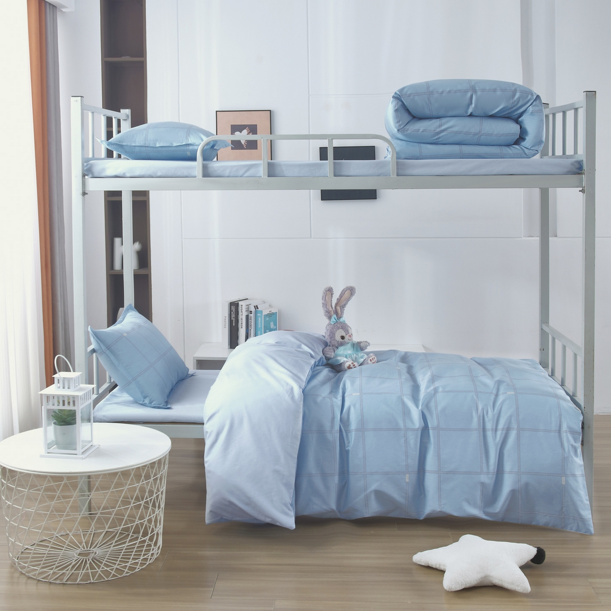 91家纺网 家纺一手货源 找家纺 雅绅阁 13372全棉学生宿舍纯棉三六件套全棉三件套源头工厂常年有货 启慧