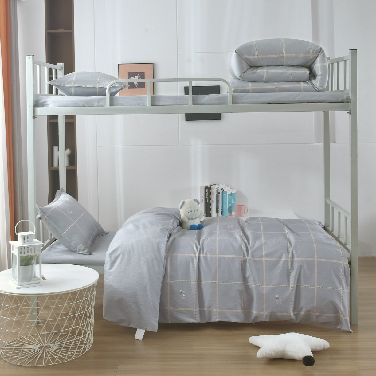 雅绅阁 13372全棉学生宿舍纯棉三六件套全棉三件套源头工厂常年有货 星辰