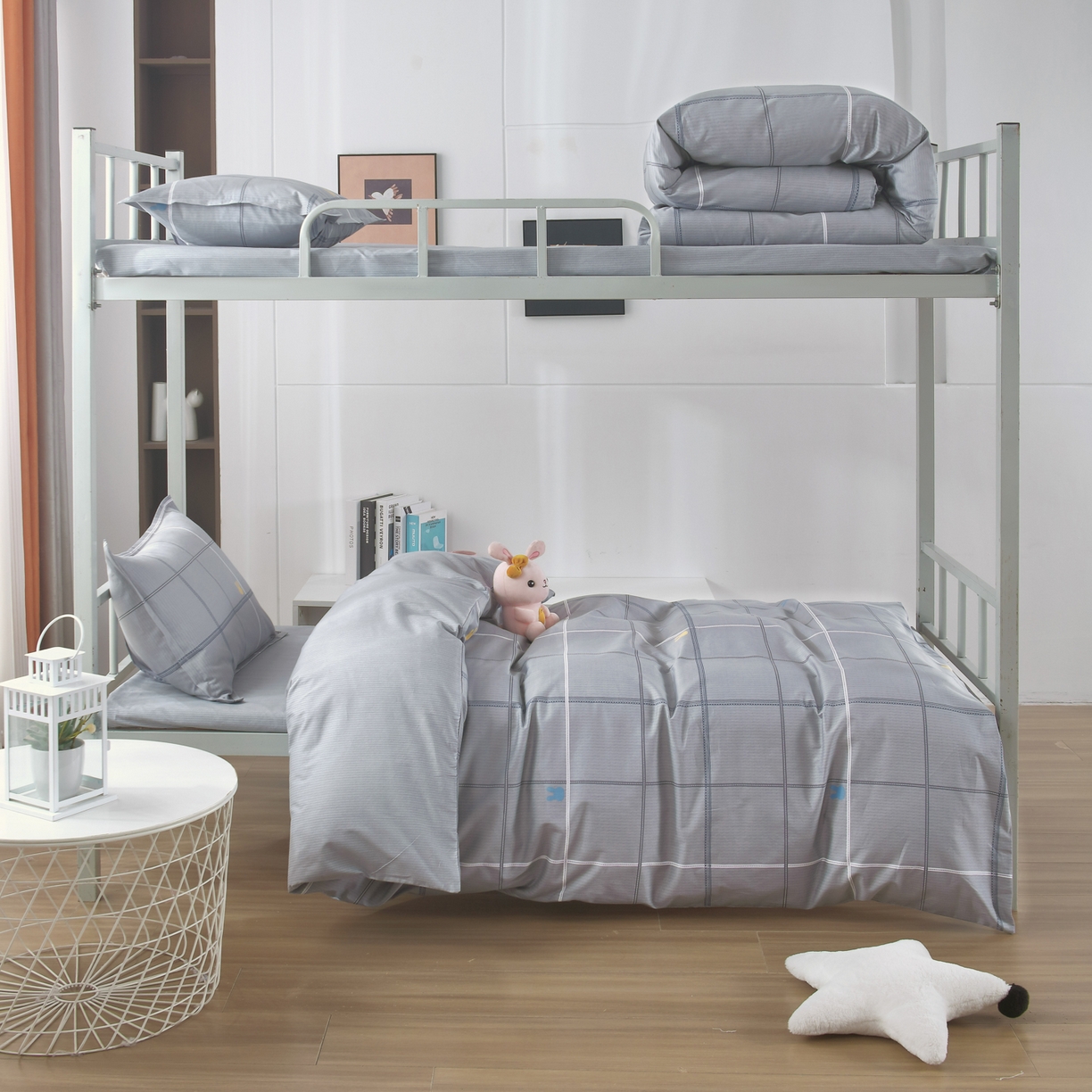 雅绅阁 13372全棉学生宿舍纯棉三六件套全棉三件套源头工厂常年有货 星光