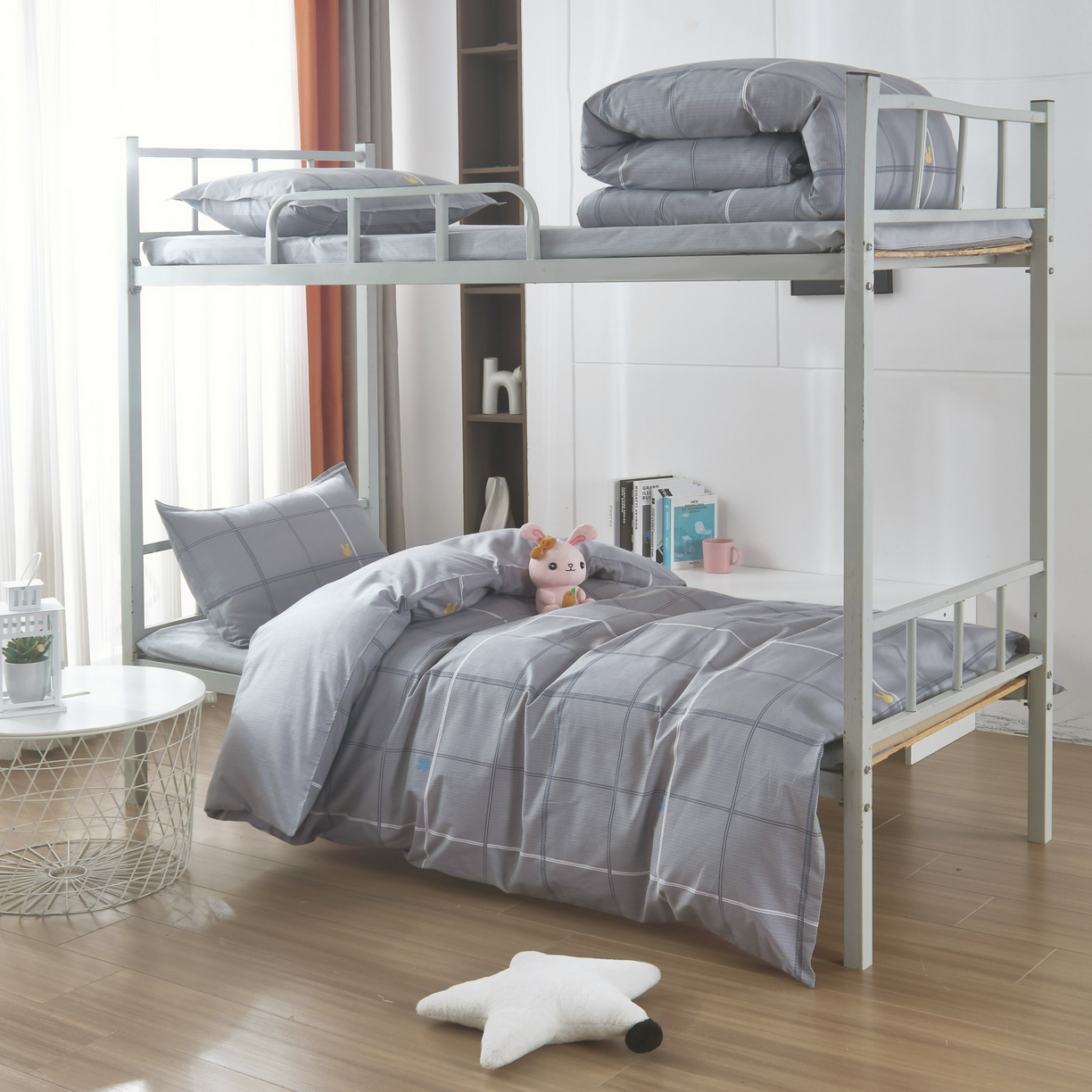 91家纺网 家纺一手货源 找家纺 雅绅阁 13372全棉学生宿舍纯棉三六件套全棉三件套源头工厂常年有货 星光