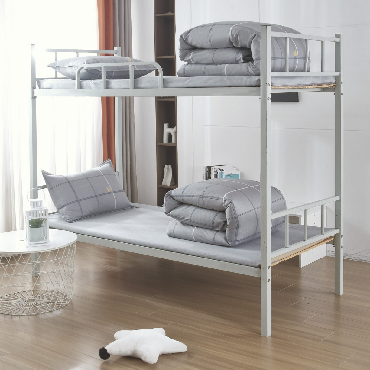 91家纺网 家纺一手货源 找家纺 雅绅阁 13372全棉学生宿舍纯棉三六件套全棉三件套源头工厂常年有货 星光