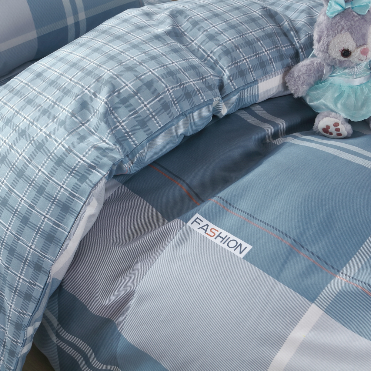 91家纺网 家纺一手货源 找家纺 雅绅阁 13372全棉学生宿舍纯棉三六件套全棉三件套源头工厂常年有货 炫酷