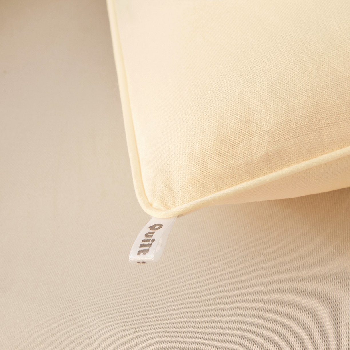 91家纺网 家纺一手货源 找家纺 织雅漫 2026新款针织棉大豆被冬被加厚春秋被被子被芯 米白