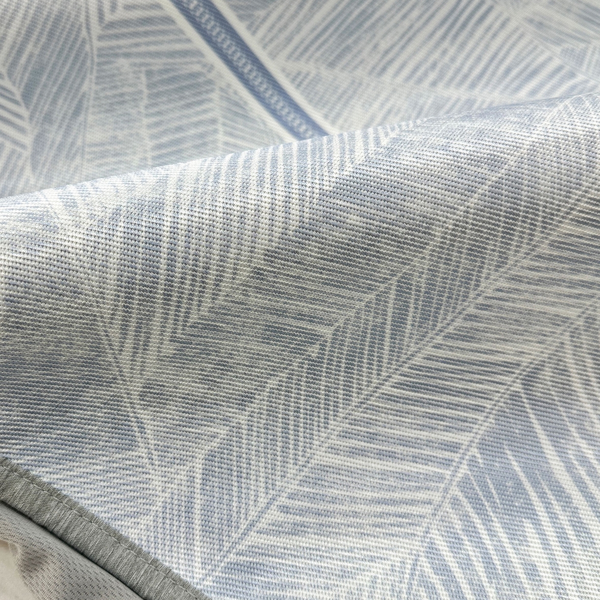 91家纺网 家纺一手货源 找家纺 JUICY 橘滋家纺 2026年夏日新款高端简约意式轻奢数码冰丝席凉席 床笠款-翡翠拓片-蓝