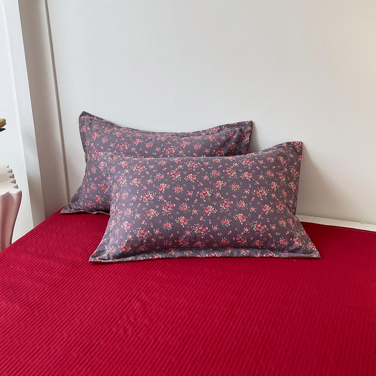 91家纺网 家纺一手货源 找家纺 慕希家纺 2026新款皱皱水洗棉床盖夏被夏凉被空调被四件套 繁花