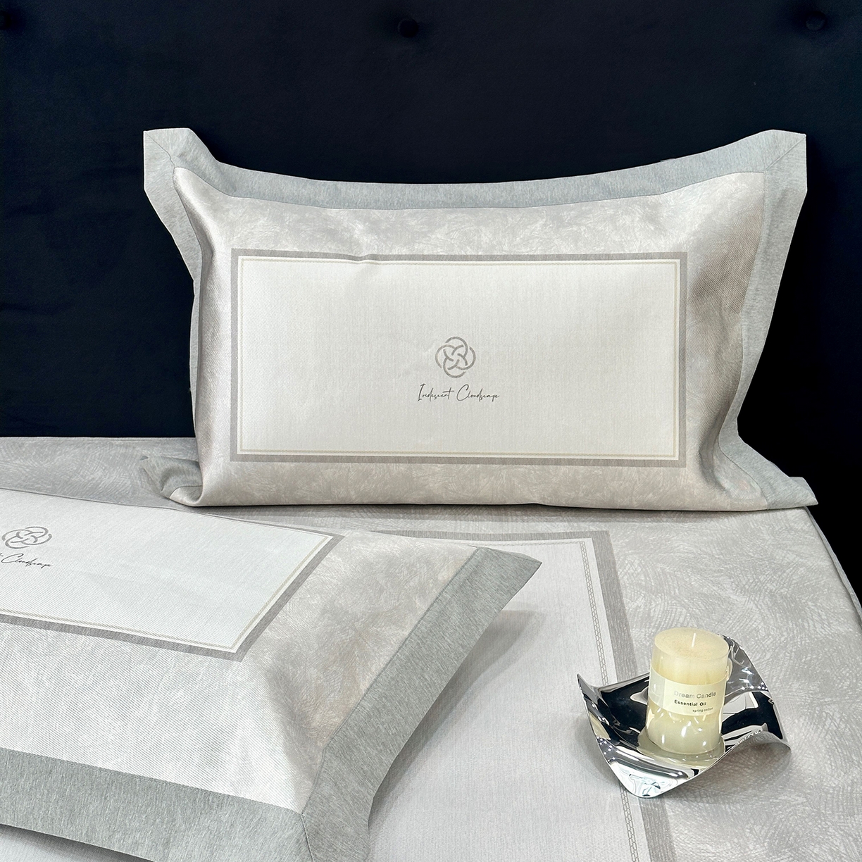 91家纺网 家纺一手货源 找家纺 JUICY 橘滋家纺 2026年夏日新款高端简约意式轻奢数码冰丝席凉席 床笠款-时间拓印-浅驼