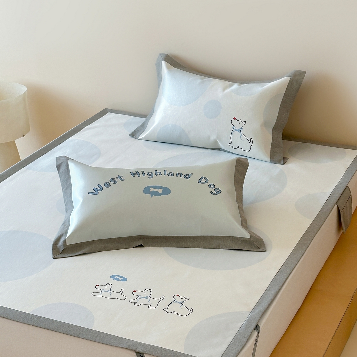 91家纺网 家纺一手货源 找家纺 （总）JUICY 橘滋家纺 2026新款高端A类原创设计卡通数码印花冰丝席凉席