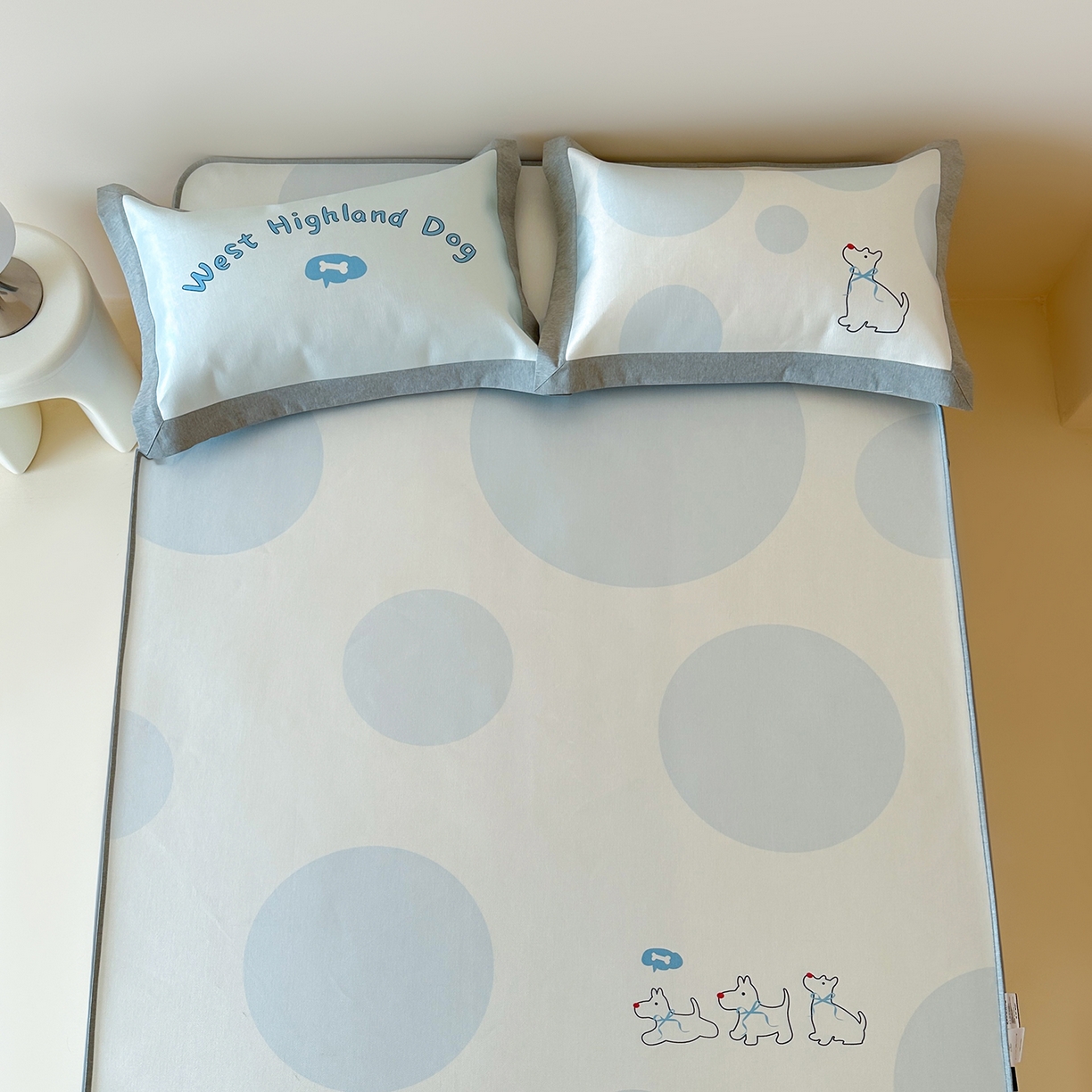 91家纺网 家纺一手货源 找家纺 （总）JUICY 橘滋家纺 2026新款高端A类原创设计卡通数码印花冰丝席凉席