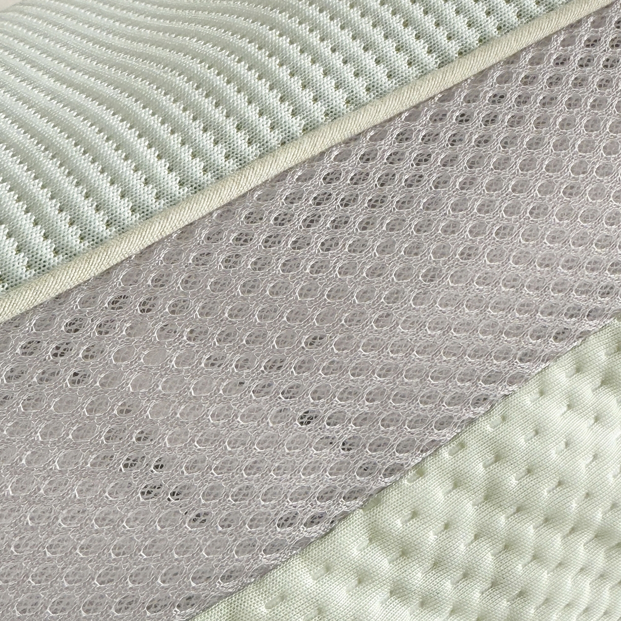 91家纺网 家纺一手货源 找家纺 蔻眠 凉感丝花眠立体荞麦护颈枕芯夏季凉豆豆枕头 花眠立体-绿色