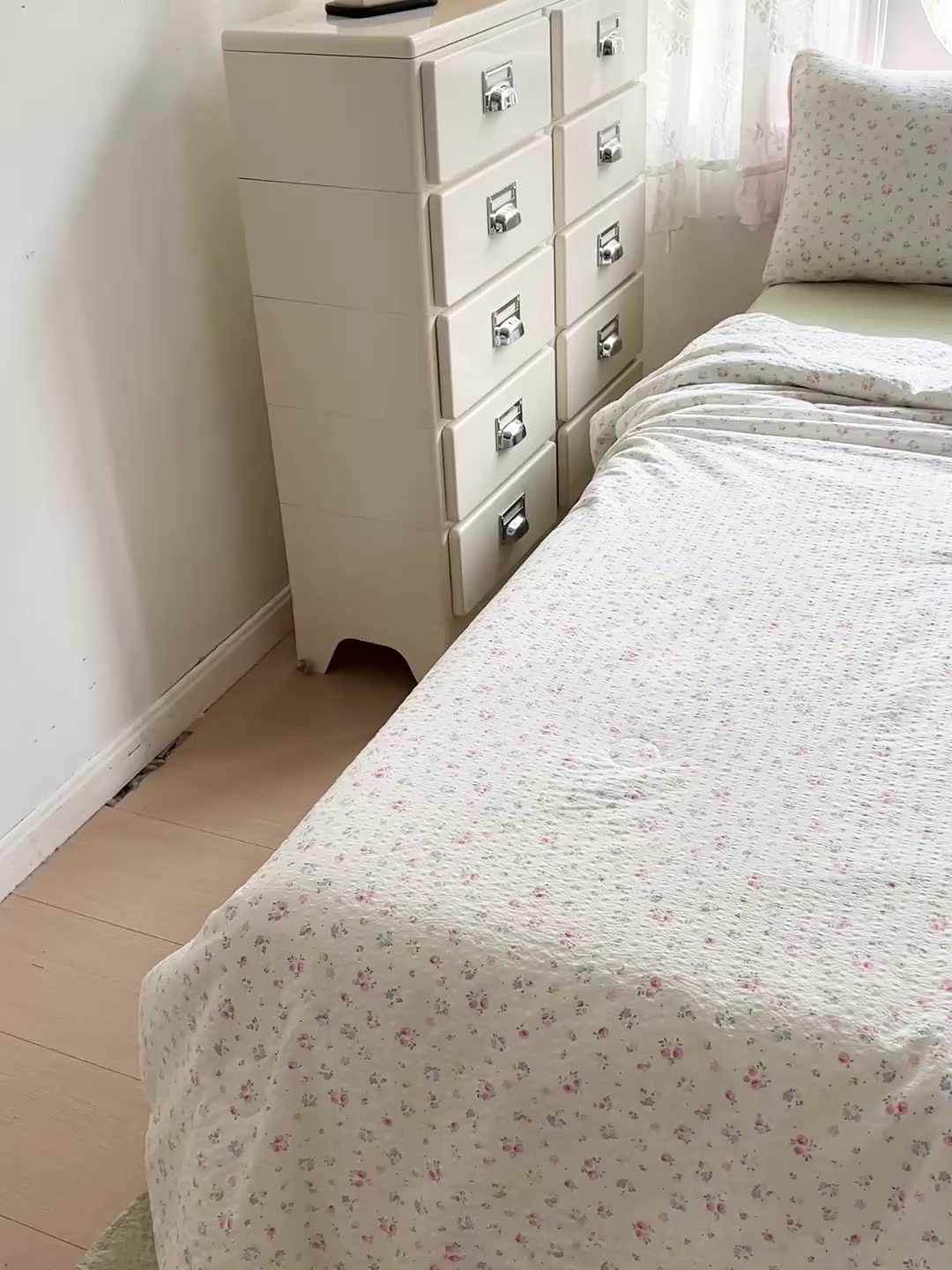 91家纺网 家纺一手货源 找家纺 小桃姐家纺 2026新款泡芙棉双层纱夏被空调被四件套小清新泡泡纱夏被卡通夏凉被空调被 花町