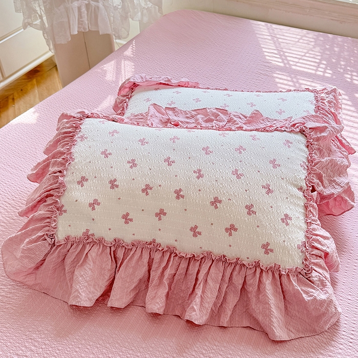 91家纺网 家纺一手货源 找家纺 韩约家纺 2026春夏新款泡芙棉床单款夏被夏凉被空调被四件套 蝶语