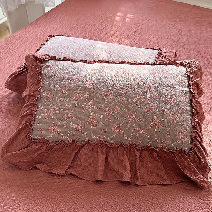 91家纺网 家纺一手货源 找家纺 （总）韩约家纺 2026春夏新款泡芙棉床单款夏被夏凉被空调被四件套