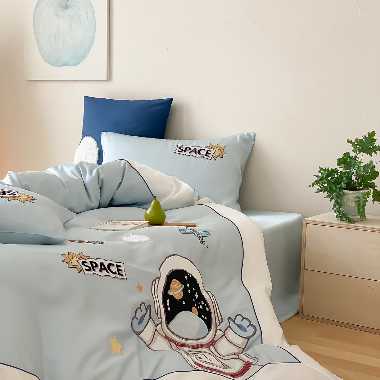 91家纺网 家纺一手货源 找家纺 （总）星野 2026新款60s进口奥地利兰精天丝-飞驰太空