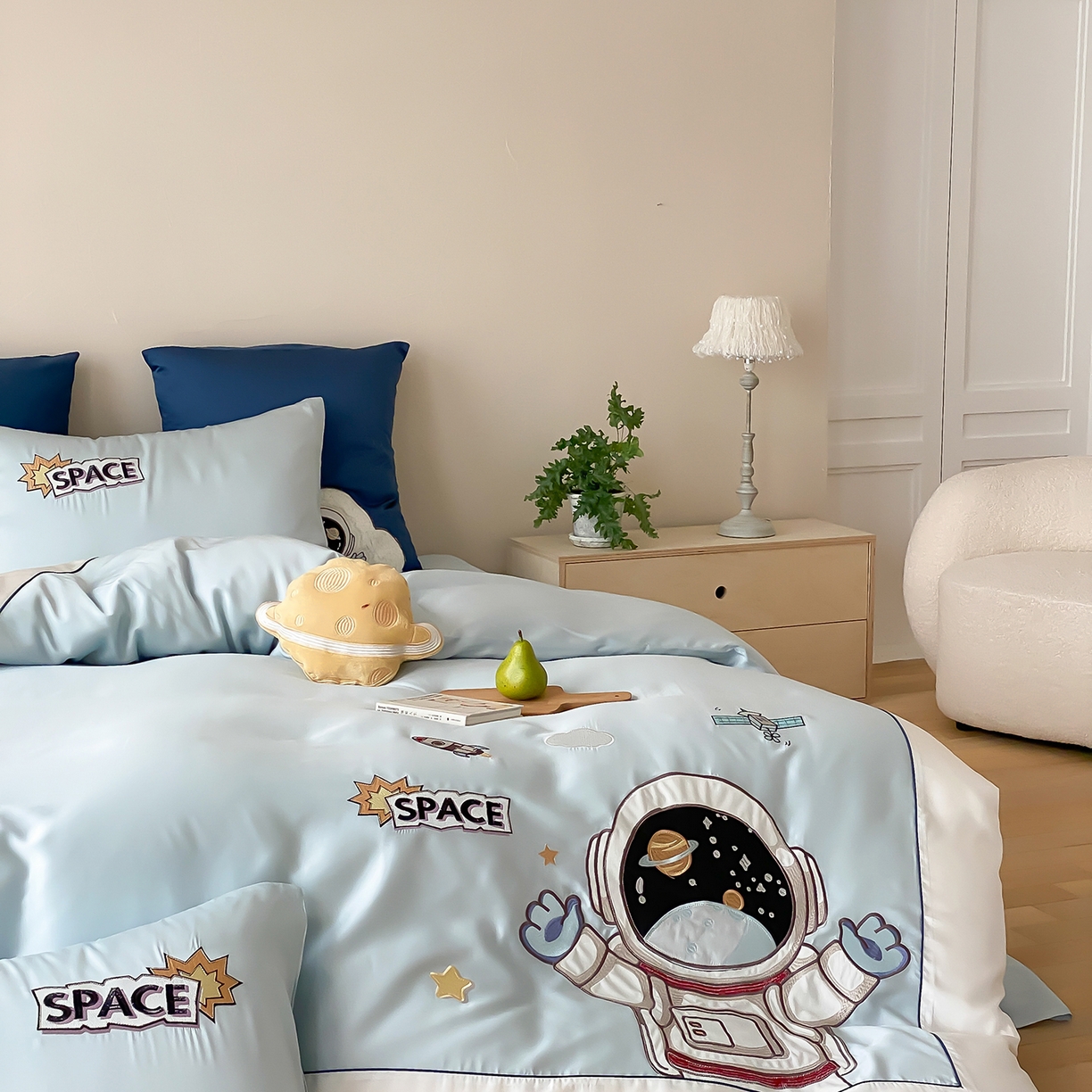 91家纺网 家纺一手货源 找家纺 （总）星野 2026新款60s进口奥地利兰精天丝-飞驰太空