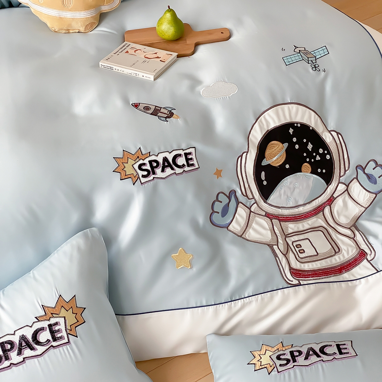 91家纺网 家纺一手货源 找家纺 （总）星野 2026新款60s进口奥地利兰精天丝-飞驰太空