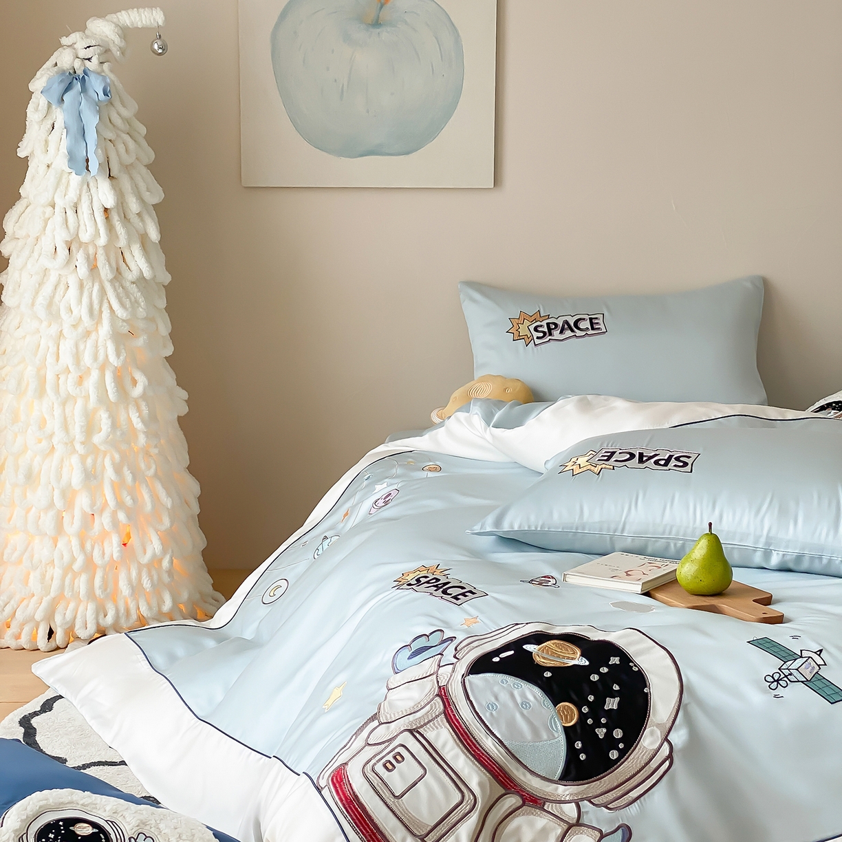 91家纺网 家纺一手货源 找家纺 （总）星野 2026新款60s进口奥地利兰精天丝-飞驰太空