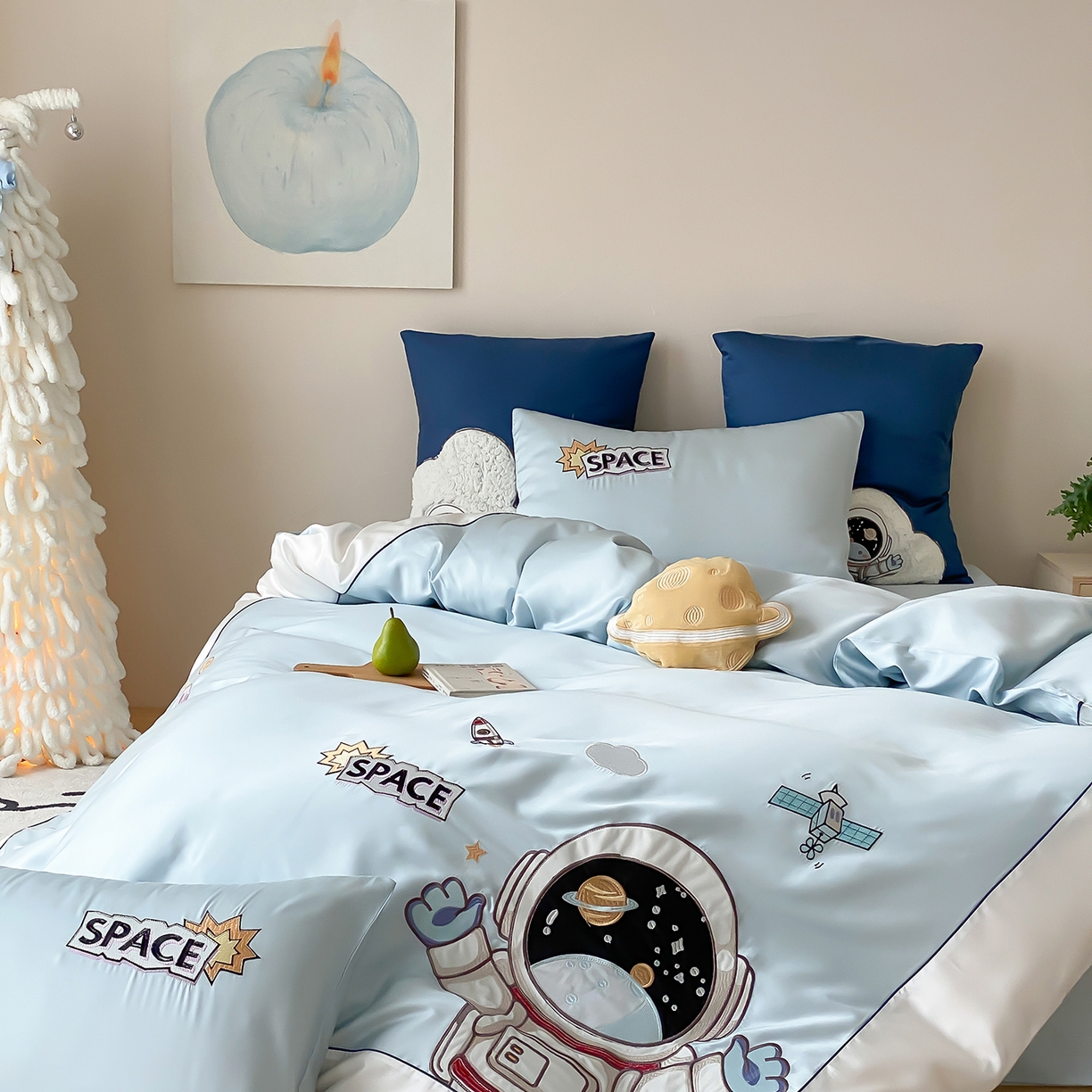 91家纺网 家纺一手货源 找家纺 （总）星野 2026新款60s进口奥地利兰精天丝-飞驰太空