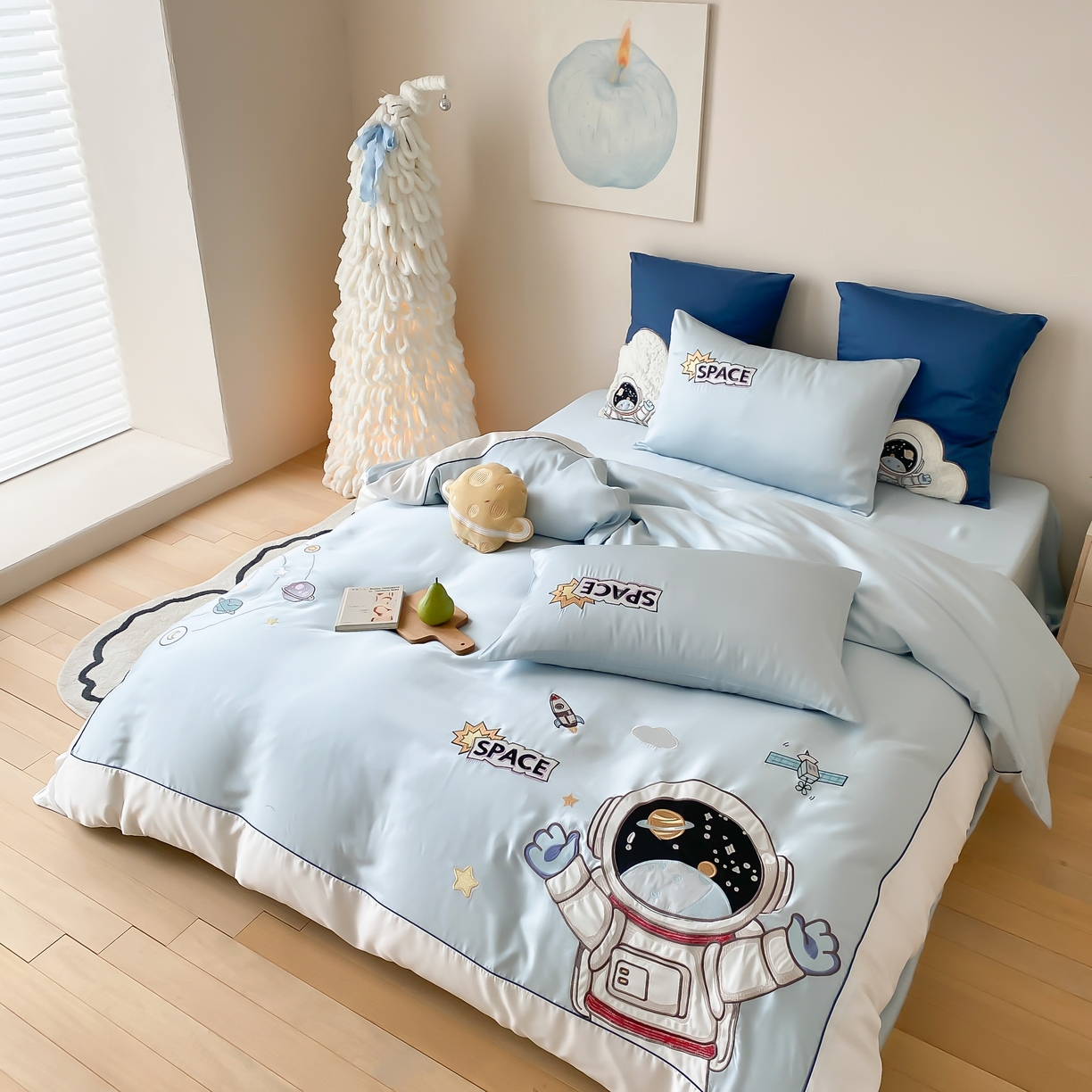 91家纺网 家纺一手货源 找家纺 （总）星野 2026新款60s进口奥地利兰精天丝-飞驰太空