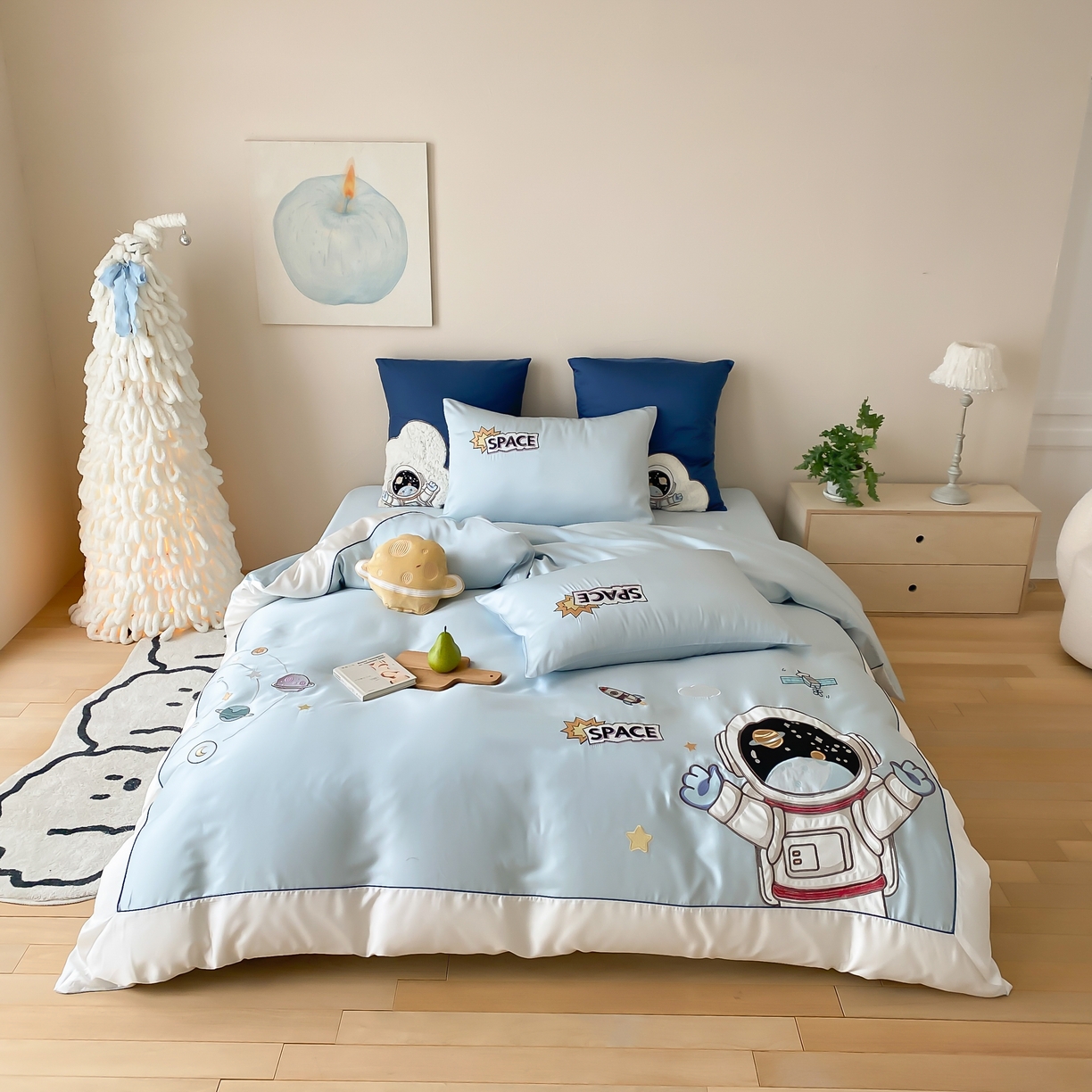 91家纺网 家纺一手货源 找家纺 （总）星野 2026新款60s进口奥地利兰精天丝-飞驰太空