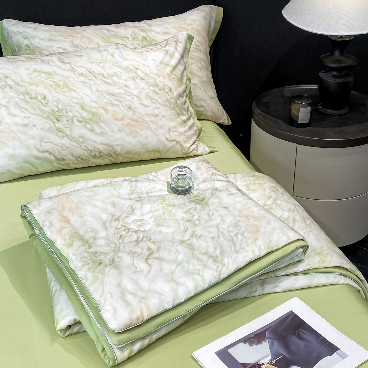 91家纺网 家纺一手货源 找家纺 （总）慕尚家纺 2026春夏新款莱赛尔天丝夏被夏凉被空调被夏被四件套