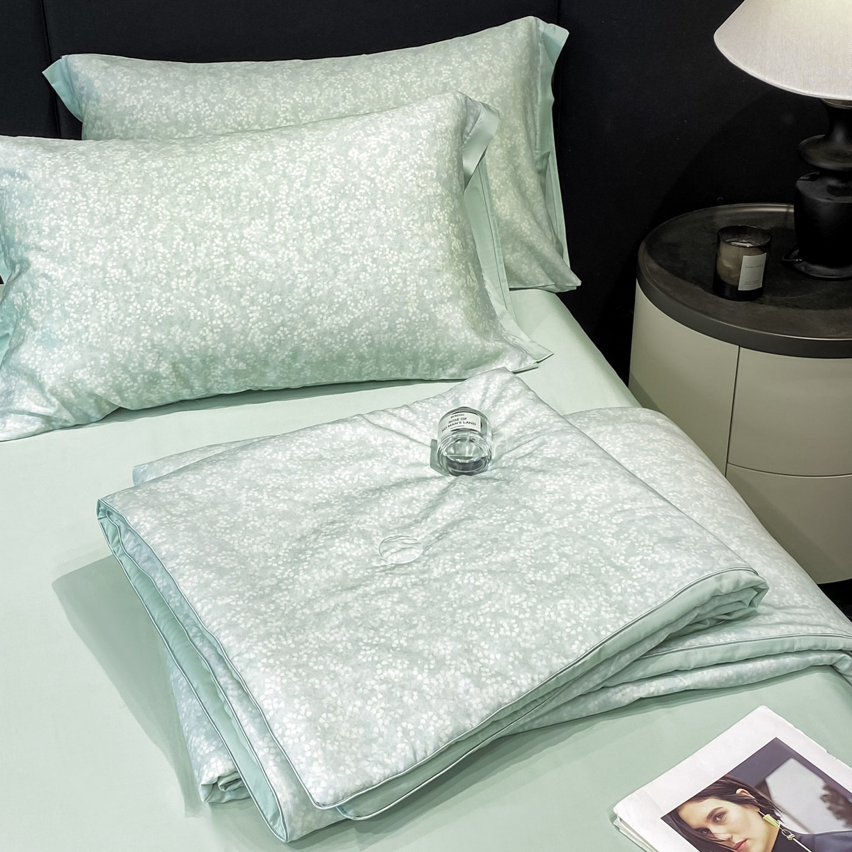 91家纺网 家纺一手货源 找家纺 （总）慕尚家纺 2026春夏新款莱赛尔天丝夏被夏凉被空调被夏被四件套