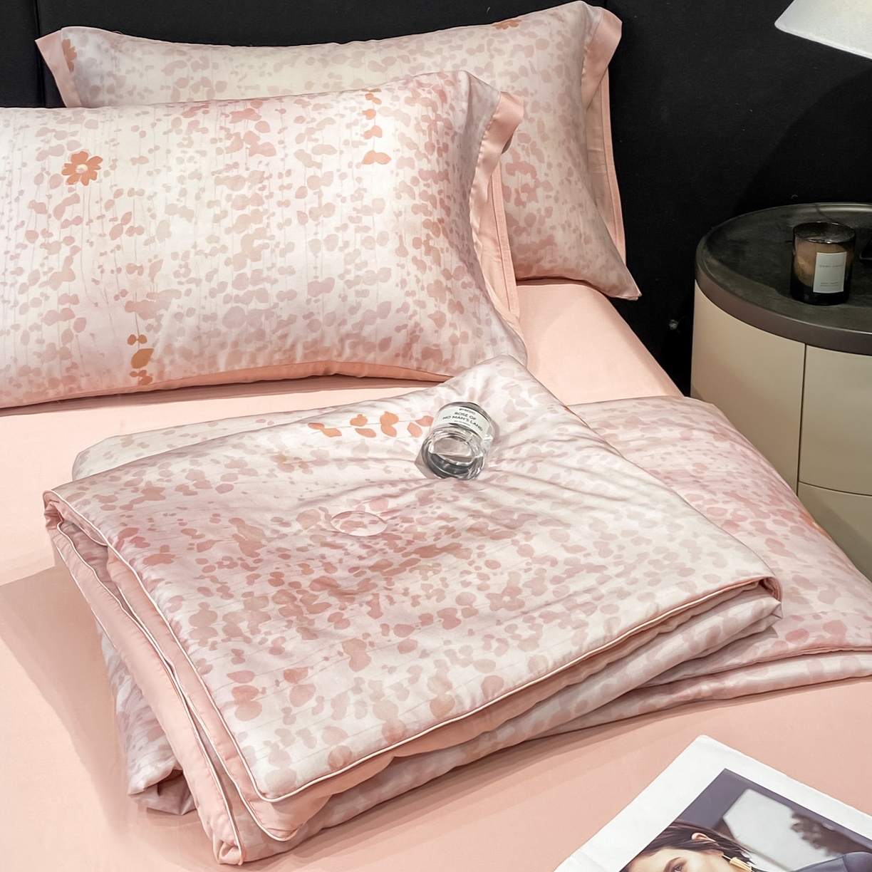 91家纺网 家纺一手货源 找家纺 （总）慕尚家纺 2026春夏新款莱赛尔天丝夏被夏凉被空调被夏被四件套