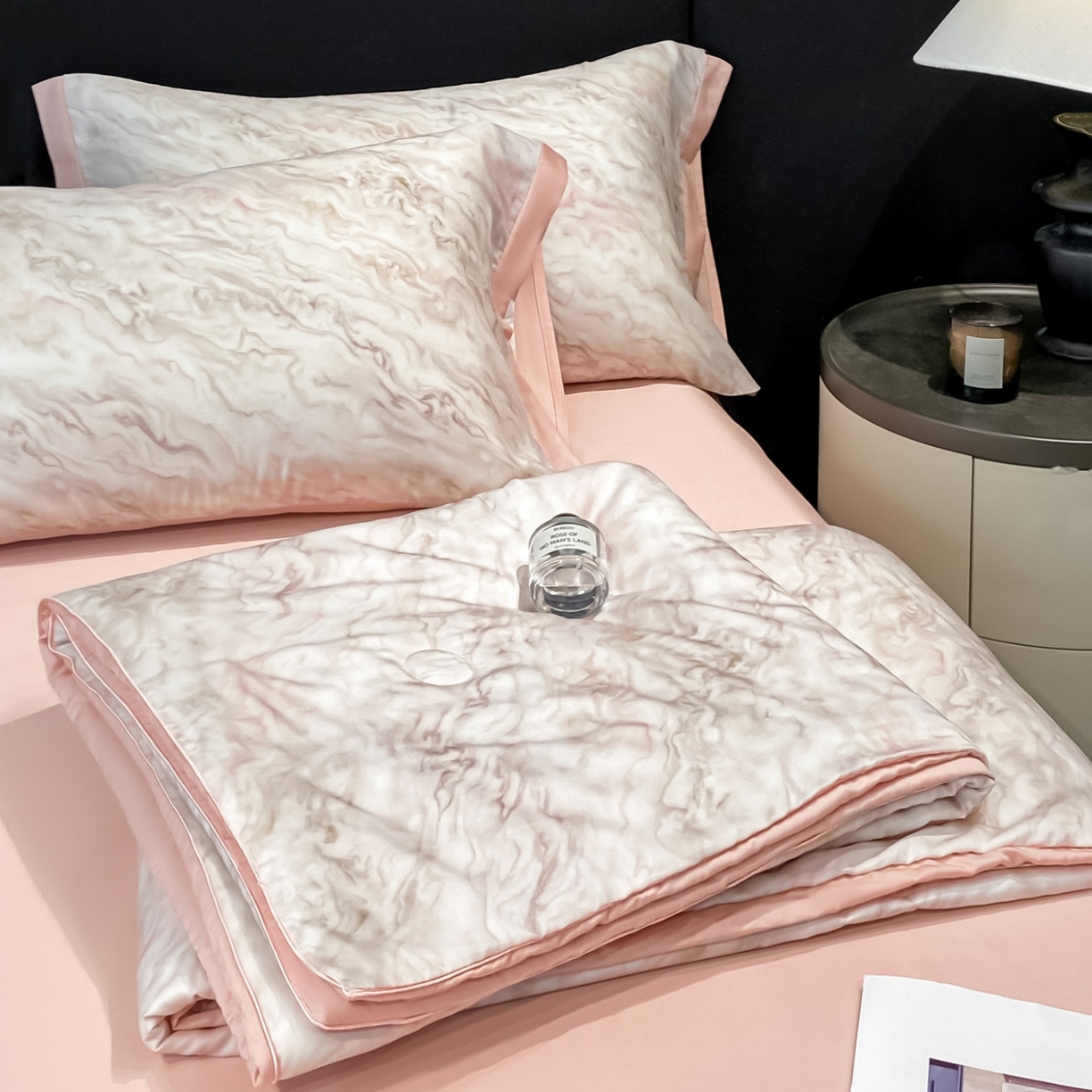 91家纺网 家纺一手货源 找家纺 （总）慕尚家纺 2026春夏新款莱赛尔天丝夏被夏凉被空调被夏被四件套