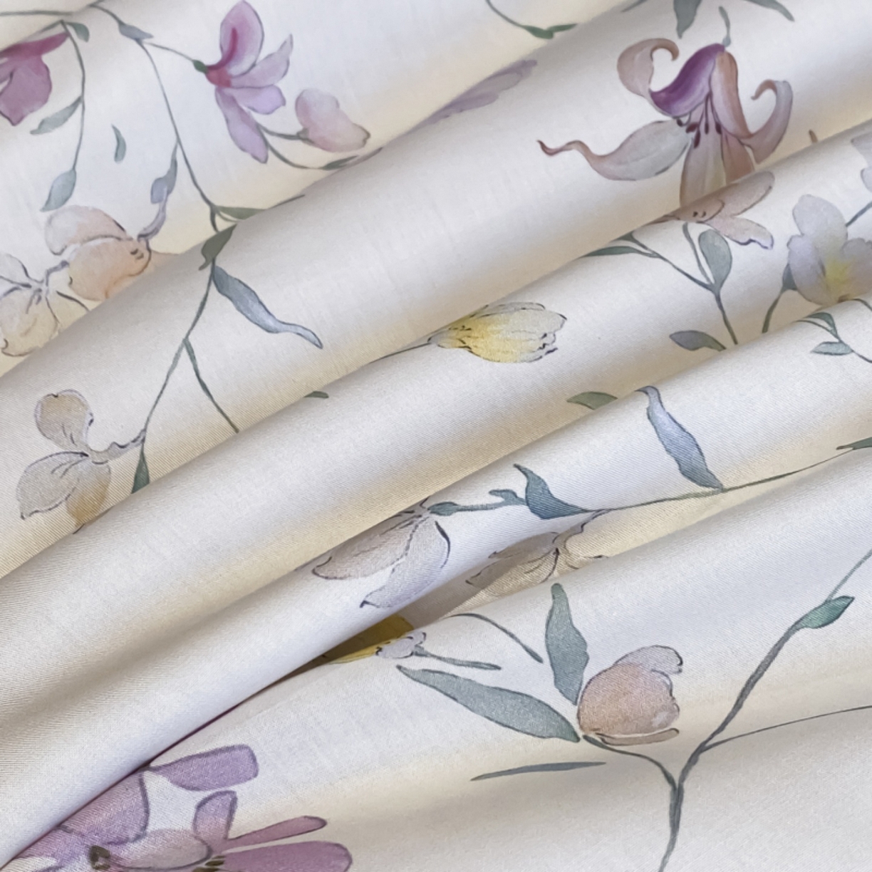 91家纺网 家纺一手货源 找家纺 慕尚家纺 2026春夏新款莱赛尔天丝夏被夏凉被空调被夏被四件套 花亦语