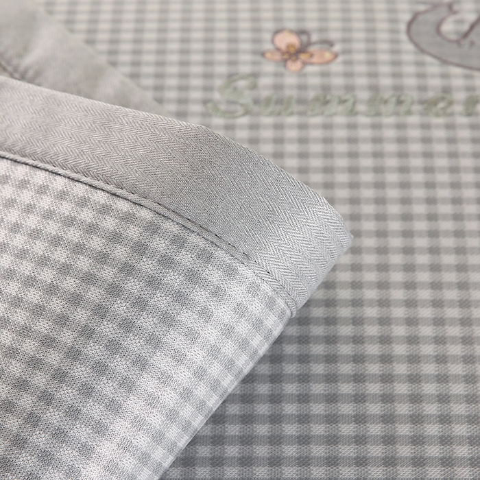 91家纺网 家纺一手货源 找家纺 小牛席业 2026新款夏日小象冰丝夏凉枕枕头枕芯 灰色