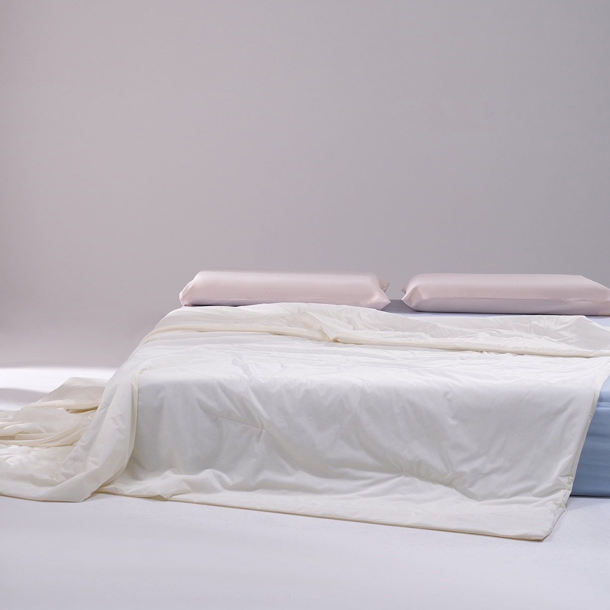 91家纺网 家纺一手货源 找家纺 花享莱 2026新款亚朵酒店同款被深睡双感凉感被夏被夏凉被空调被控温被pro3.0 双面凉感竹青黄