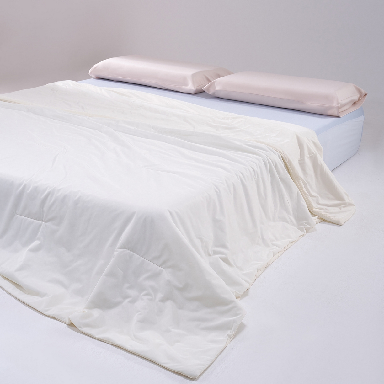 91家纺网 家纺一手货源 找家纺 花享莱 2026新款亚朵酒店同款被深睡双感凉感被夏被夏凉被空调被控温被pro3.0 双面凉感竹青黄