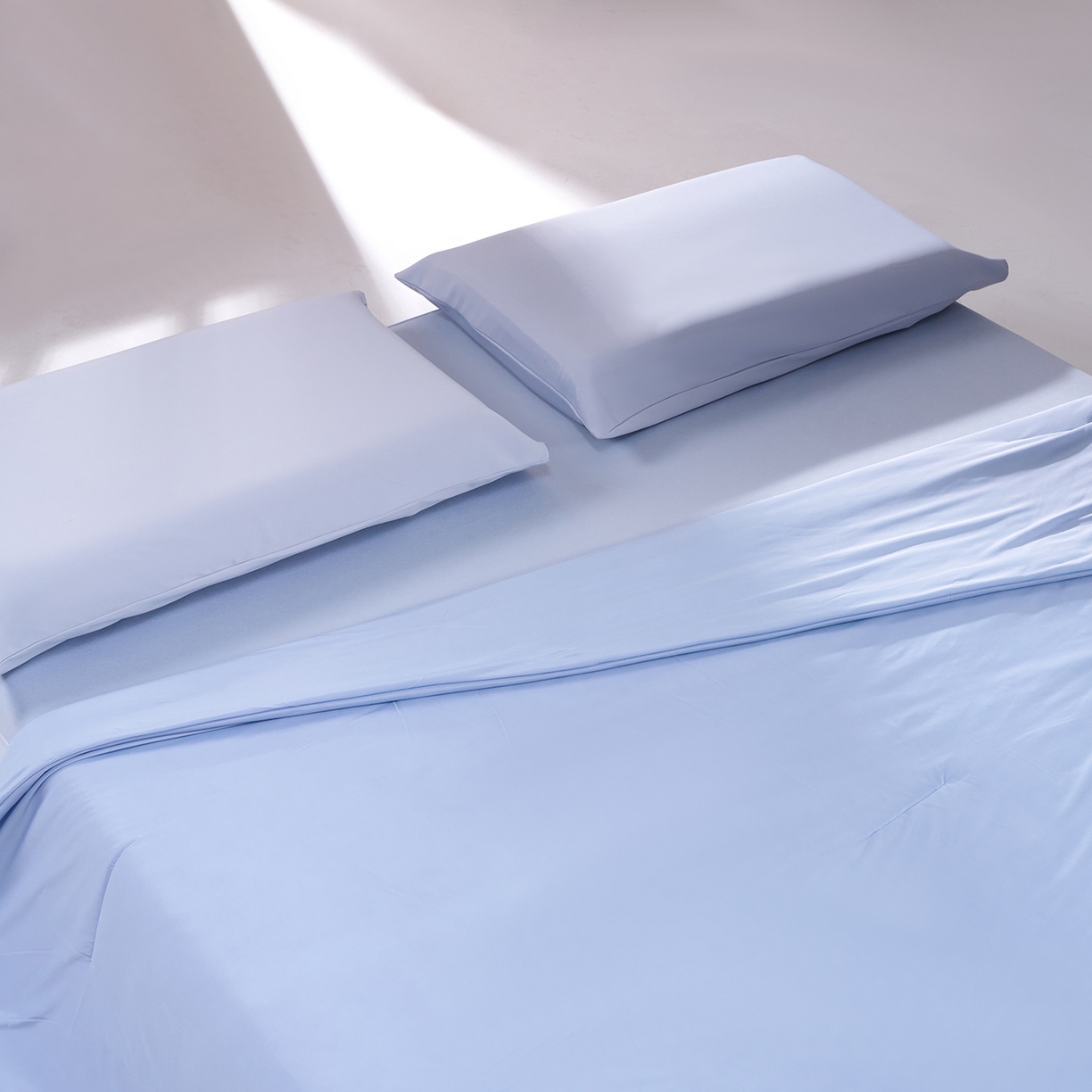 91家纺网 家纺一手货源 找家纺 花享莱 2026新款亚朵酒店同款被深睡双感凉感被夏被夏凉被空调被控温被pro3.0 双面凉感静水蓝