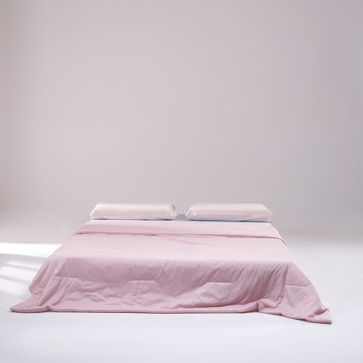 91家纺网 家纺一手货源 找家纺 花享莱 2026新款亚朵酒店同款被深睡双感凉感被夏被夏凉被空调被控温被pro3.0 双面凉感橘雾粉