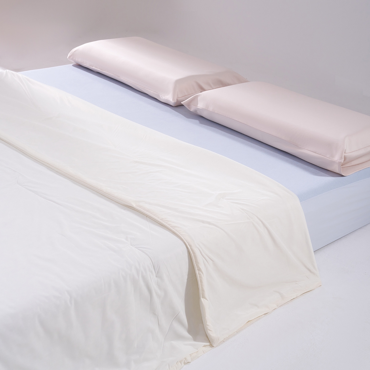 91家纺网 家纺一手货源 找家纺 花享莱 2026新款亚朵酒店同款被深睡双感凉感被夏被夏凉被空调被控温被pro3.0 双面凉感竹青黄