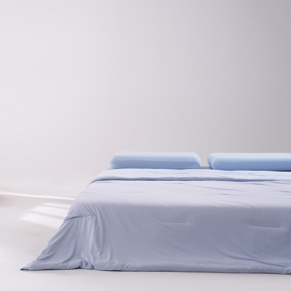 91家纺网 家纺一手货源 找家纺 花享莱 2026新款亚朵同款质量夏季双感深睡被夏被夏被夏凉被pro3.0 青空灰