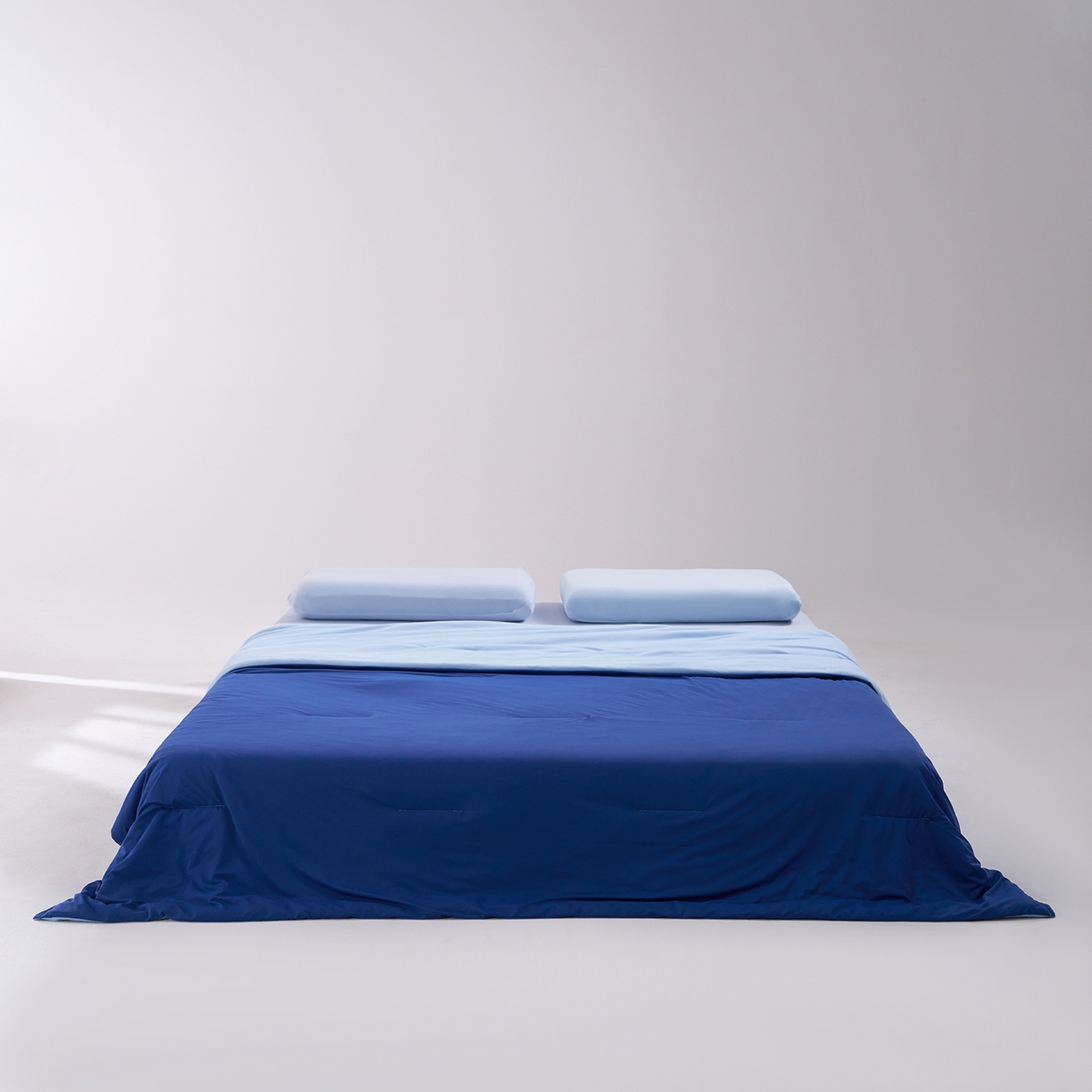 91家纺网 家纺一手货源 找家纺 花享莱 2026新款亚朵同款质量夏季双感深睡被夏被夏被夏凉被pro3.0 深空蓝