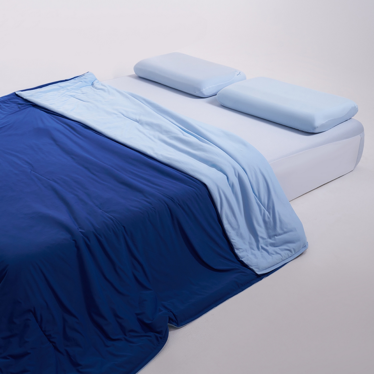 91家纺网 家纺一手货源 找家纺 花享莱 2026新款亚朵同款质量夏季双感深睡被夏被夏被夏凉被pro3.0 深空蓝