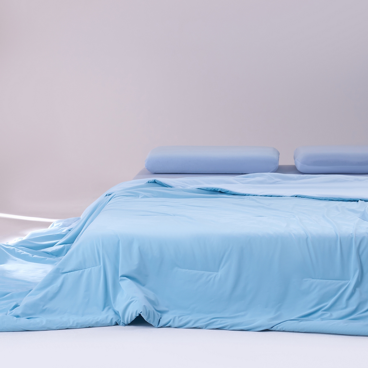 91家纺网 家纺一手货源 找家纺 花享莱 2026新款高品质亚朵酒店同款夏季双感深睡被夏被夏凉被空调被pro3.0 静水蓝