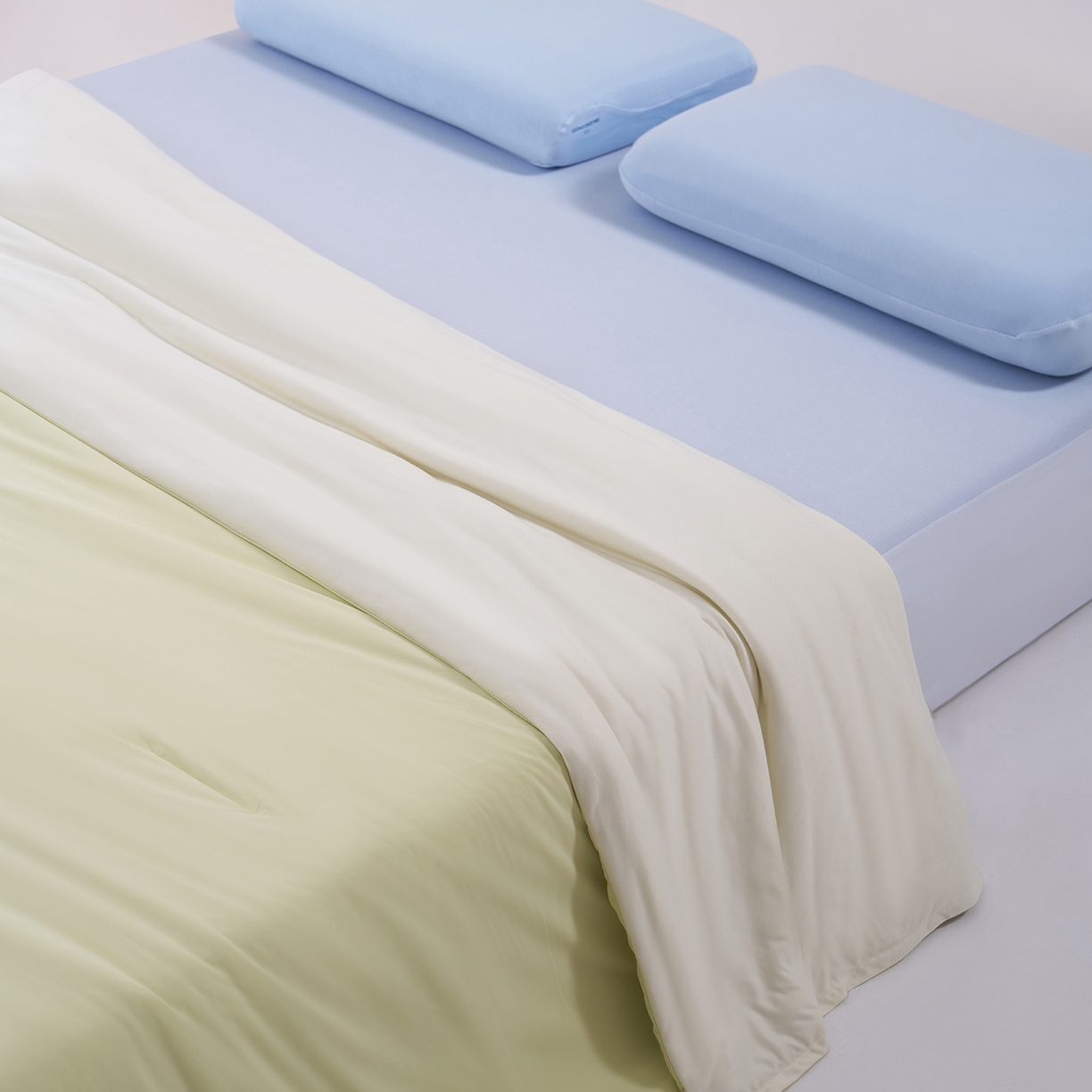 91家纺网 家纺一手货源 找家纺 花享莱 2026新款高品质亚朵酒店同款夏季双感深睡被夏被夏凉被空调被pro3.0 竹青黄