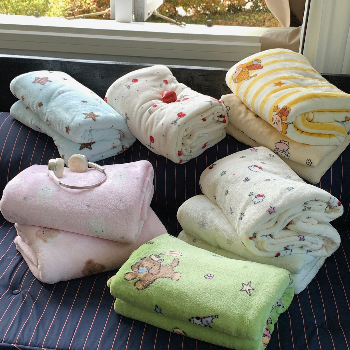 91家纺网 家纺一手货源 找家纺  4.25【焕新季 六人助力9.9带回家】330g双面印花牛奶绒毛毯毯子（下单规则请看详情页）