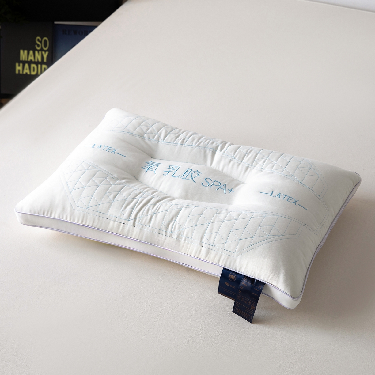 91家纺网 家纺一手货源 找家纺 （总）老地方家纺 2026新款氧乳胶SPA枕枕头枕芯