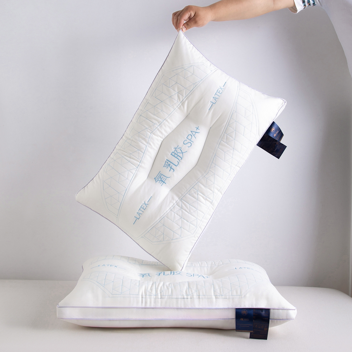 91家纺网 家纺一手货源 找家纺 （总）老地方家纺 2026新款氧乳胶SPA枕枕头枕芯