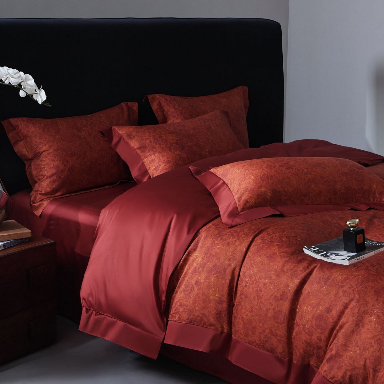 91家纺网 家纺一手货源 找家纺 南通朵美纺织品有限公司 2026新款100支天丝棉系列四件套 天作之合