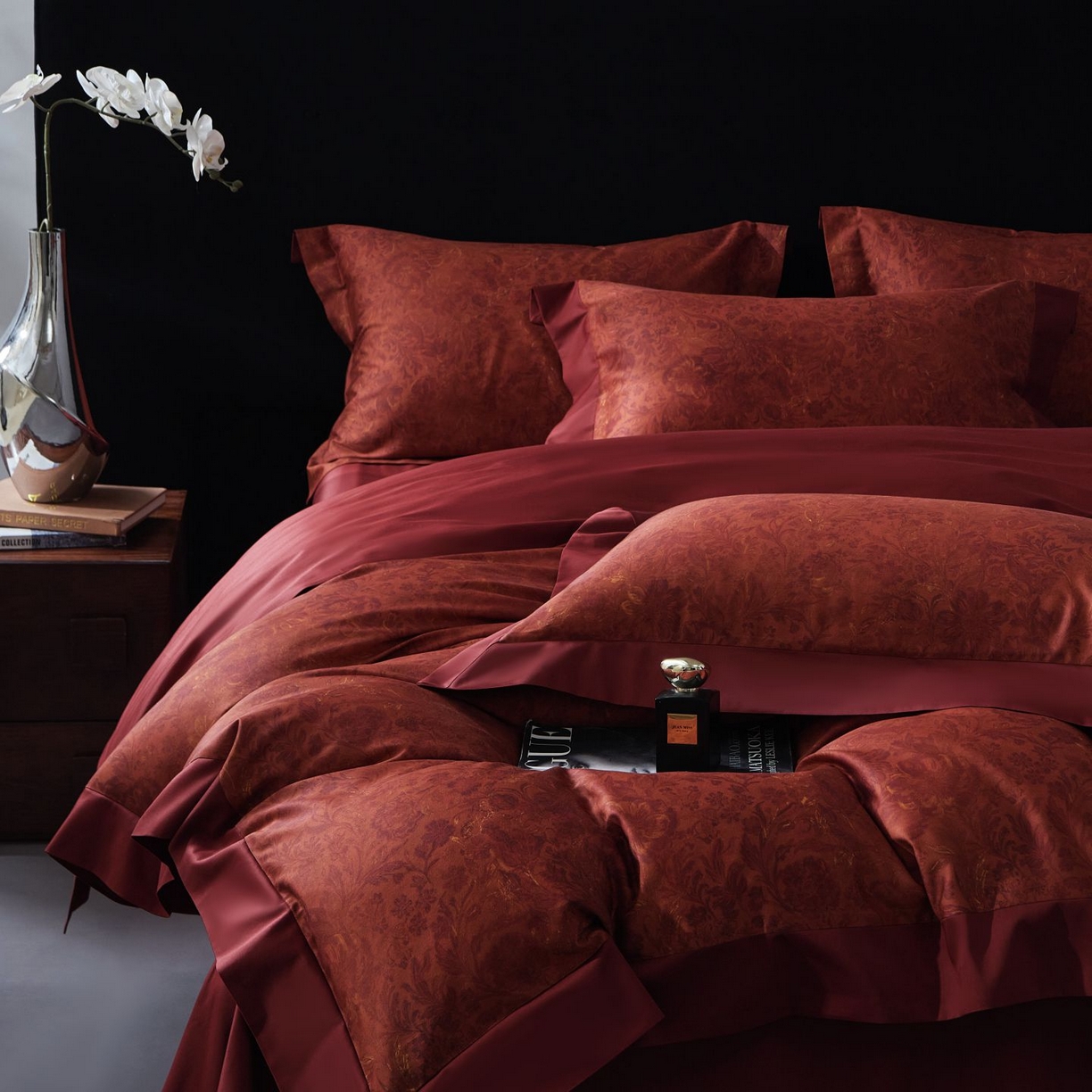 91家纺网 家纺一手货源 找家纺 南通朵美纺织品有限公司 2026新款100支天丝棉系列四件套 天作之合