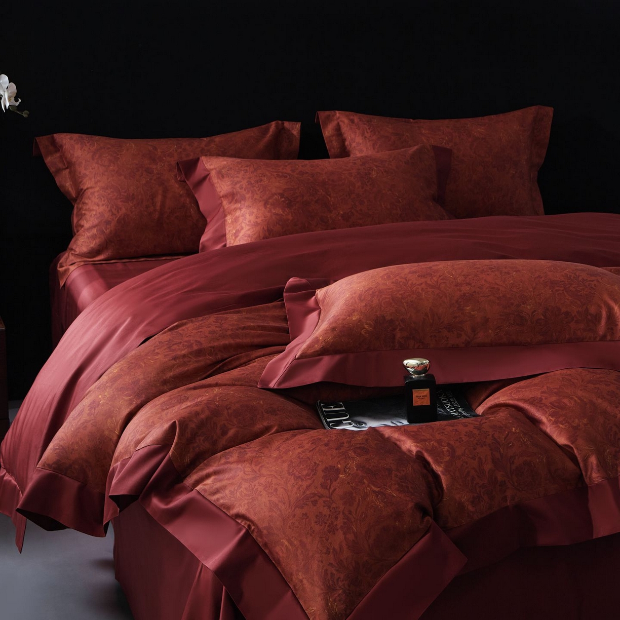 91家纺网 家纺一手货源 找家纺 南通朵美纺织品有限公司 2026新款100支天丝棉系列四件套 天作之合